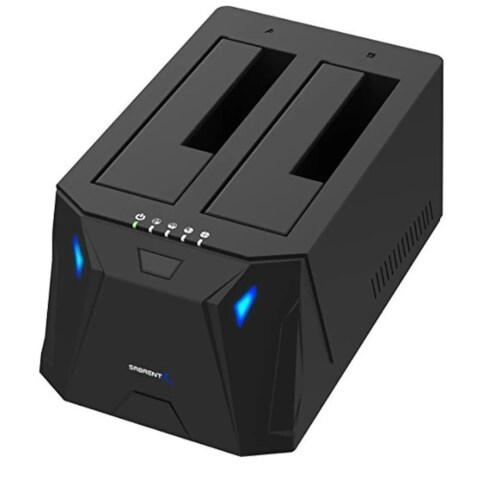 Docking SABRENT EC-HD2B 2 Bahias USB 3.0 2.5" ó 3.5" HSS Y SSD