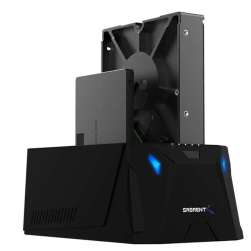 Docking SABRENT EC-HD2B 2 Bahias USB 3.0 2.5" ó 3.5" HSS Y SSD