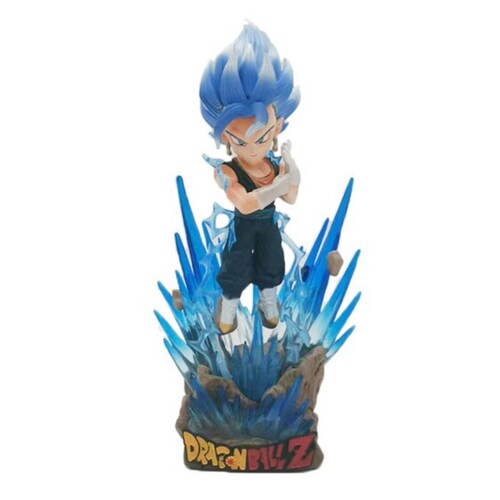 Juguete Muñeco Figura Vegetto Vegito 16 cm SSJ Blue Colección Dragon Ball Super