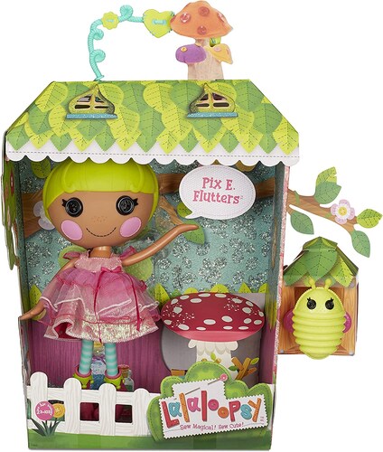 Muñeca Lalaloopsy Pix E. Flutters Con Luciérnaga 33 Cm...