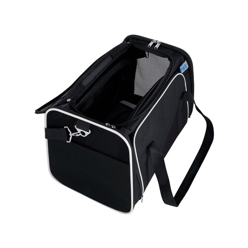 Transportadora Maleta y/o Mochila para Mascotas Pet Boutique Plegable, Expandible y con Ventilación, ideal para viajes en avión, coche o paseos
