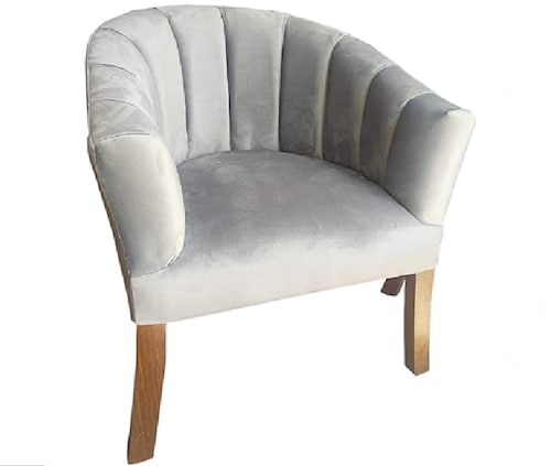 Sillón Individual Madera Minimalista Herradura