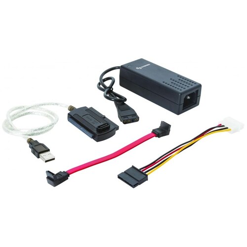 Adaptador/Convertidor USB a Sata IDE 3.5 o 2.5 Disco Duro Steren