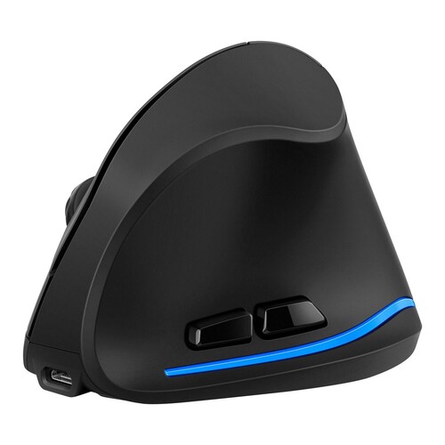 Mouse Inalambrico Vertical Con Bateria Recargable Steren