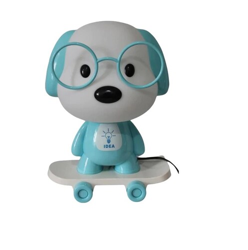 Lámpara Escritorio perrito en patineta