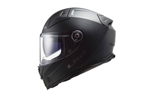 CASCO LS2 VECTOR II FF811 NEGRO MATE INTEGRAL PARA MOTO CERTIFICADO DOT Y ECE 