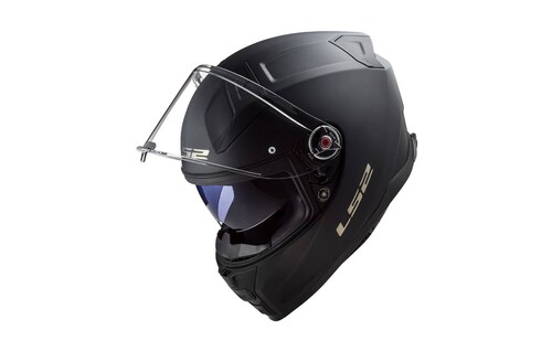 CASCO LS2 VECTOR II FF811 NEGRO MATE INTEGRAL PARA MOTO CERTIFICADO DOT Y ECE 