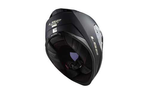 CASCO LS2 VECTOR II FF811 NEGRO MATE INTEGRAL PARA MOTO CERTIFICADO DOT Y ECE 
