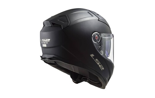 CASCO LS2 VECTOR II FF811 NEGRO MATE INTEGRAL PARA MOTO CERTIFICADO DOT Y ECE 