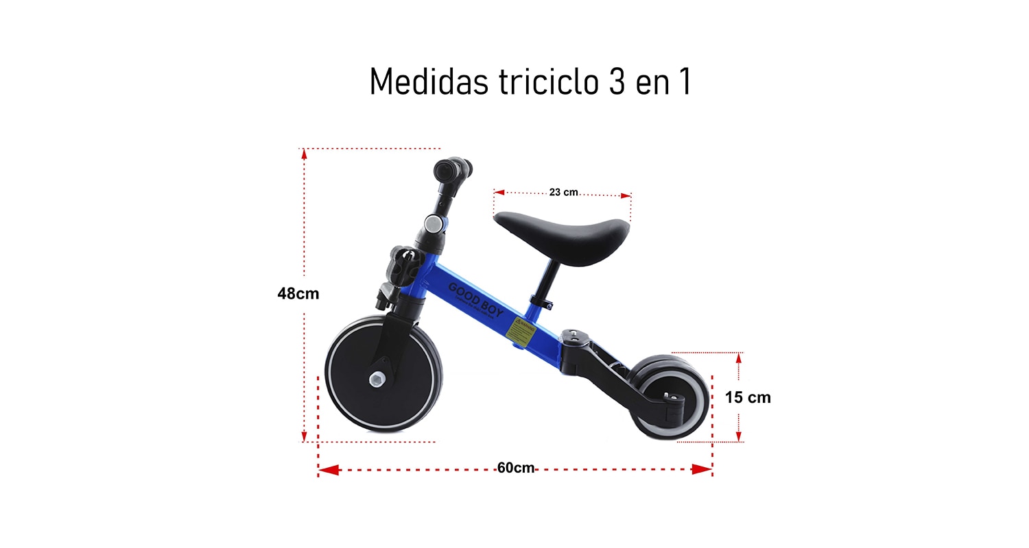 Bicicleta 3 en online 1 niños