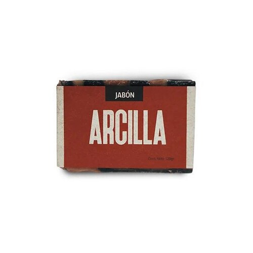Jabón Arcilla 120g Volviendo Al Origen Artesanal
