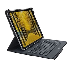 Funda Logitech con teclado con conectividad Bluetooth para tablets Apple, Android o Windows de 9 a 10 pulgadas