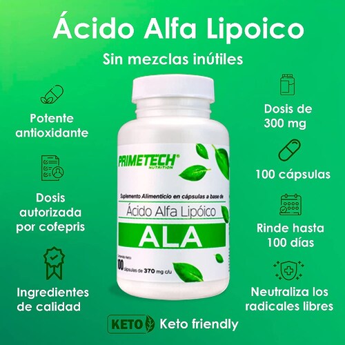 ALA Acido Alfa Lipoico