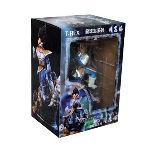 Juguete Muñeco Figura Vegeta Coleccion Dragon Ball Z Con Caja
