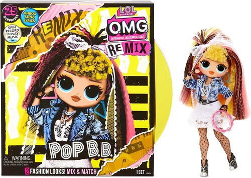  Muñeca L.o.l. Omg Remix Pop Bb Fashion Musical 25 Sorpresas.
