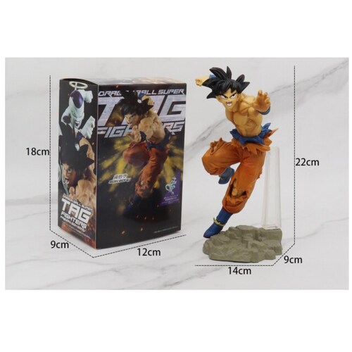 Juguete Muñeco Figura Goku Furioso Dragon Ball Z Anime 22 Cm Con Caja