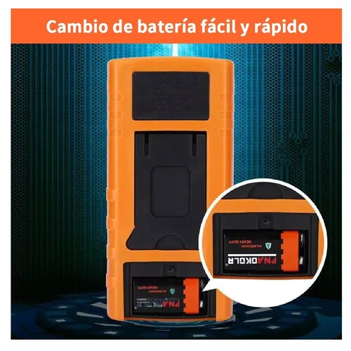 Multimetro Professional Digital Lcd Portátil Ac/dc Dt-9205a