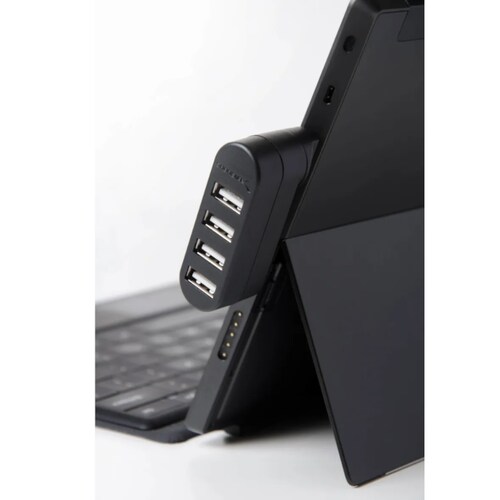 HUB SABRENT HB-UMN4 4 puertos USB 2.0 Rotativo Negro