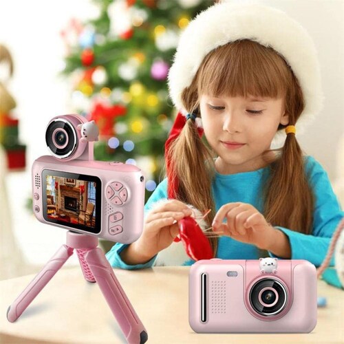 Mini Camara Fotos Digital Infantil Recargable Filma Juegos