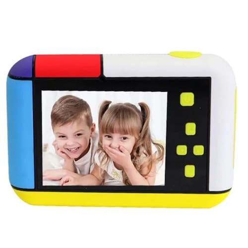 Cámara Digital Hd Dual Frontal Y Trasera Gadgetsandfun Con Divertidas Fundas Para Niños 1001