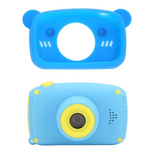 Cámara fotográfica digital con funda de oso Gadgets&Fun para niños
