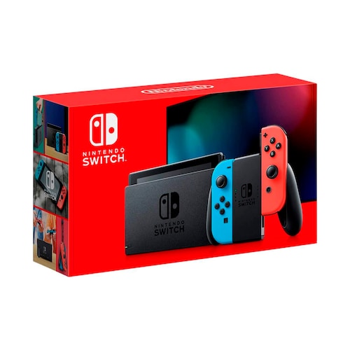 NINTENDO SWITCH 2DA VERSION + NINTENDO SWITCH SPORTS NEON AZUL / ROJO
