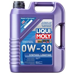 Liqui Moly SYNTHOIL LONGTIME 0W30.- Aceite sintético para motor 5 litros