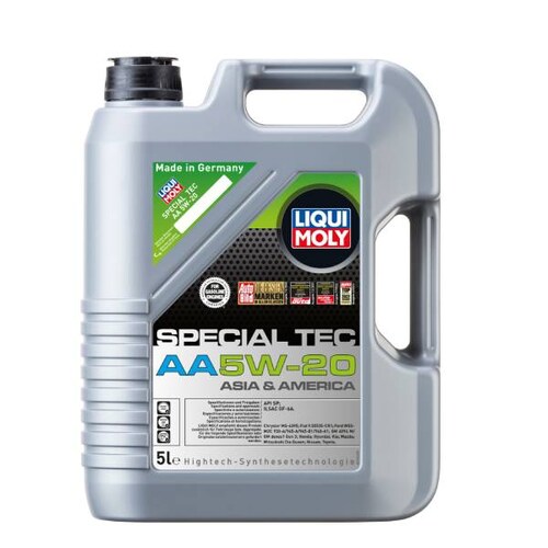 Aceite Sintético 5w20 Liqui Moly Special Tec AA, 5 L
