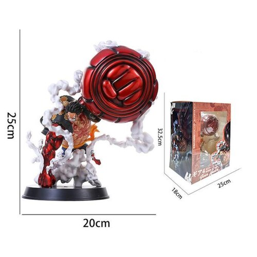 Figura Monkey D. Luffy One Great Ape King Coleccion One Piece Con Caja 25 cm