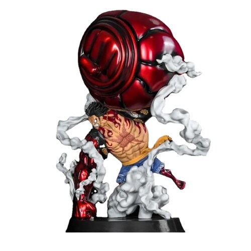 Figura Monkey D. Luffy One Great Ape King Coleccion One Piece Con Caja 25 cm