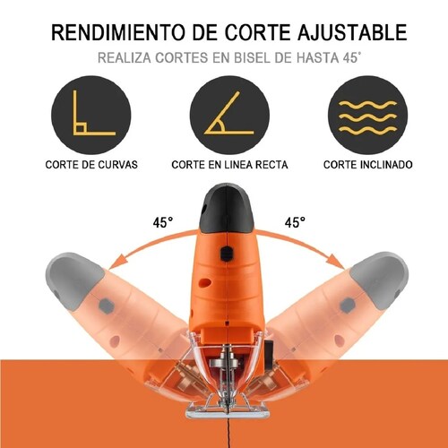 Sierra Caladora Prof. 710 W 5pieza Con Estche
