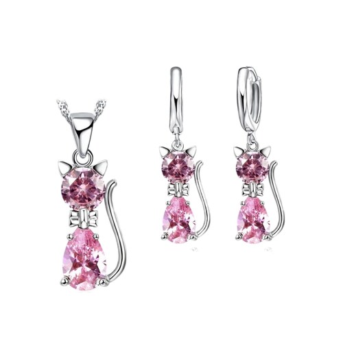 Joyeria Plata .925 Diseño de Gatito