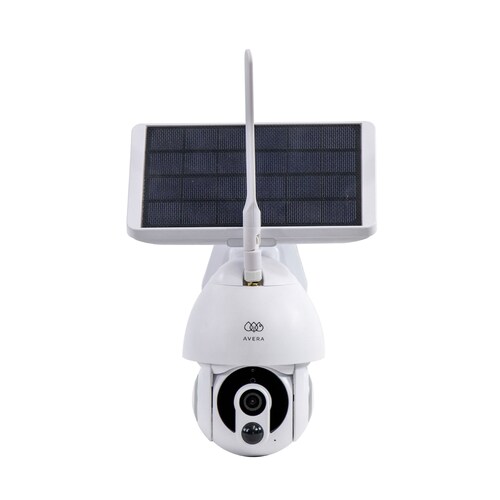 Cámara De Seguridad Wifi Exterior Con Panel Solar Avera CS01
