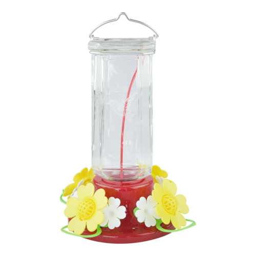 BEBEDERO DE VIDRIO PRISMA P/COLIBRÍ 600 ML