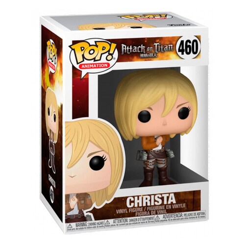 Funko Pop Christa Lenz #460 Attack On Titan Anime Figura Original
