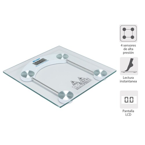Bascula digital medica de piso ideal para consultorio hogar hasta 180 kg 