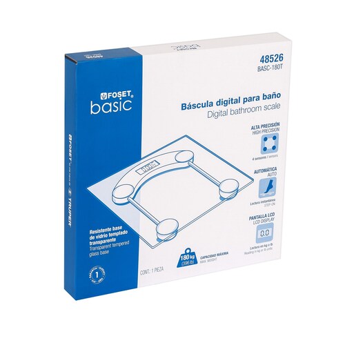 Bascula digital medica de piso ideal para consultorio hogar hasta 180 kg 