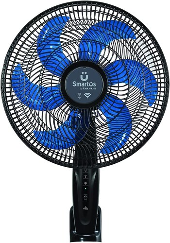 Ventilador WiFi, Ventilador Inteligente, Control por Voz o por Aplicación, 2 EN 1: Montaje como Pedestal o en Pared