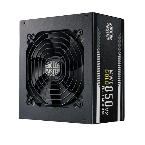 Fuente de poder Cooler master MWE GOLD  850w 80plus gol
