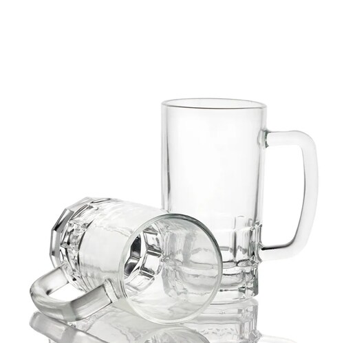 10 Tarros 22oz transparente Listo para Sublimar