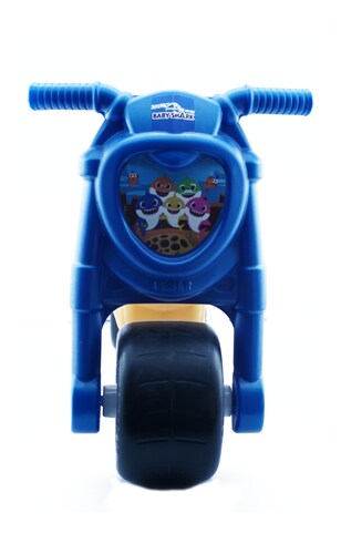 Montable para Niños Moto Feber Azul con Amarillo Baby Shark