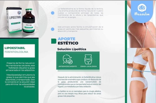 Lipoestabil - Mesoterapia - Mesoslim.