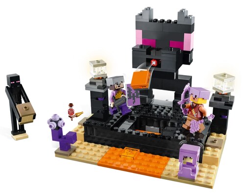 Lego Minecraft 21242 El Combate En El End.