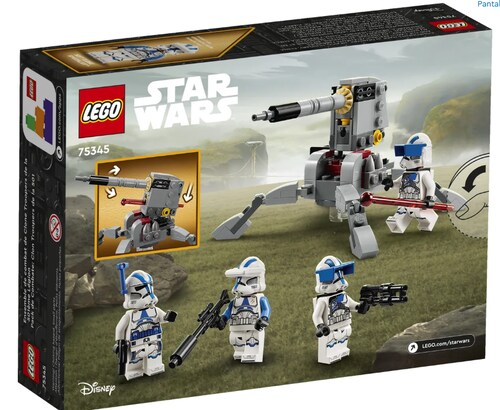 Lego Star Wars 75345 Pack De Combate: Soldados Clon De La 501