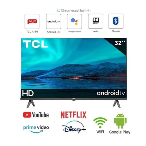 Smart TV TCL Android TV 32A341 LED HD 32, Pantallas