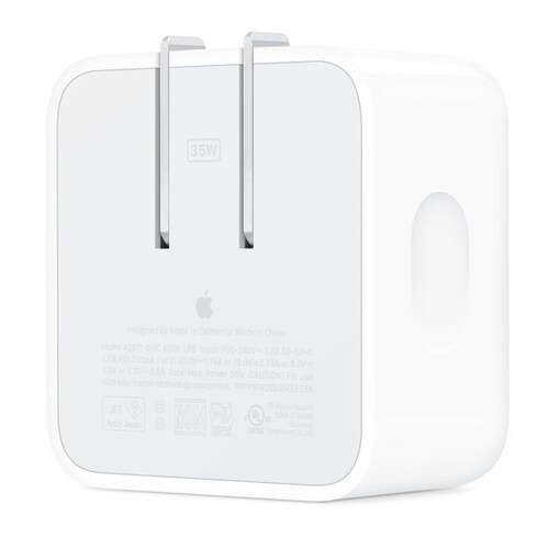 Cargador Ficha Apple Usb C 30w Macbook Air iPhone Y iPad Pro