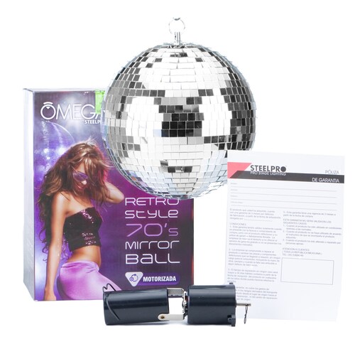 Esfera De Espejos Y Motor Steelpro 70m-ball