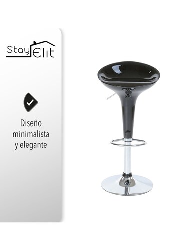 JUEGO SET DE 2 BANCOS DE BARRA DESAYUNADOR ALTURA AJUSTABLE.