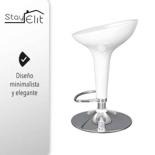 JUEGO SET DE 2 BANCOS DE BARRA DESAYUNADOR ALTURA AJUSTABLE