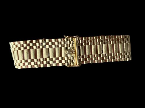 PULSERA ESTILO ROLEX ORO 14K + REGALO